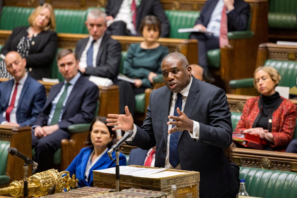 Britain’s Foreign Minister David Lammy. Photo: Reuters