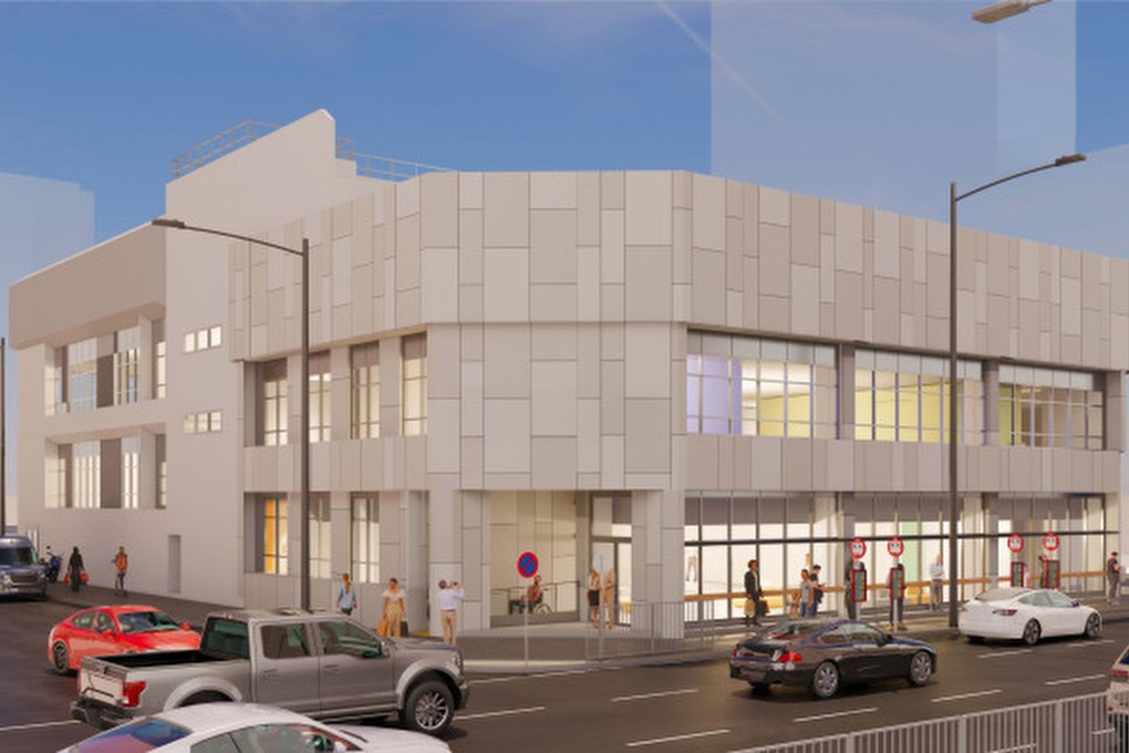 A rendition of the Mong Kok Market Complex after its four-year makeover. Photo: SCMP