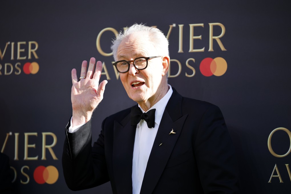American actor John Lithgow at the Olivier Awards in London, Britain, on Sunday. Photo: EPA-EFE