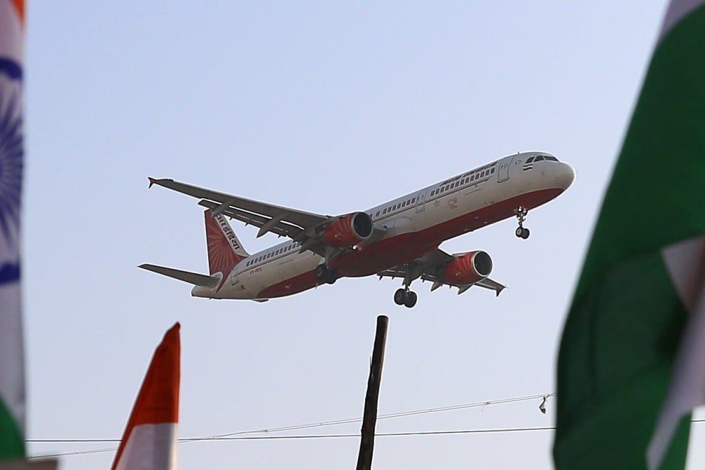 An Air India aircraft prepares to land at Chhatrapati Shivaji Maharaj International Airport in Mumbai. Photo: EPA-EFE