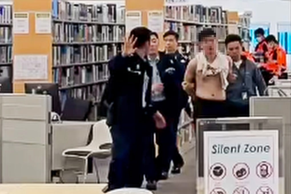 A man who allegedly attacked five people at Hong Kong’s City University has been remanded to a psychiatric centre. Photo: Handout