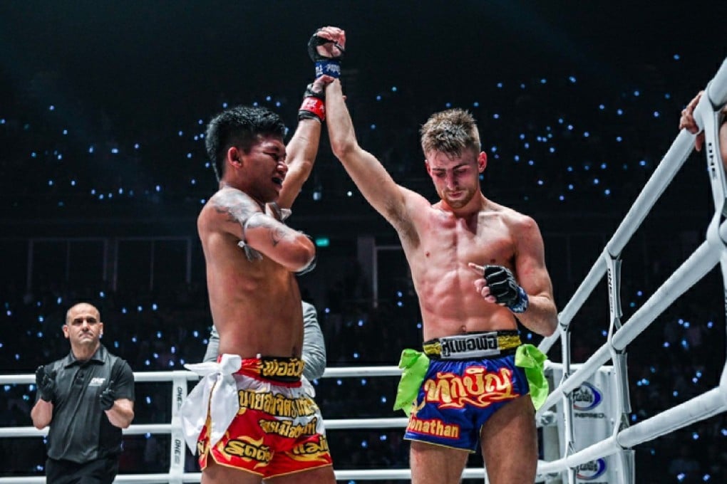 Rodtang Jitmuangnon (left) said he is open to a third fight with Liam Haggerty (right). Photo: ONE Championship
