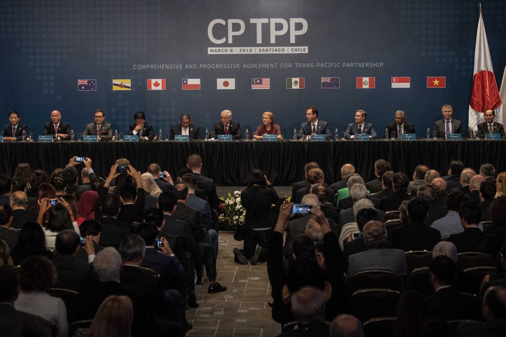 China has been trying to join the Comprehensive and Progressive Agreement for Trans-Pacific Partnership (CPTPP), a 12-member trading bloc, since 2021. Photo: Xinhua