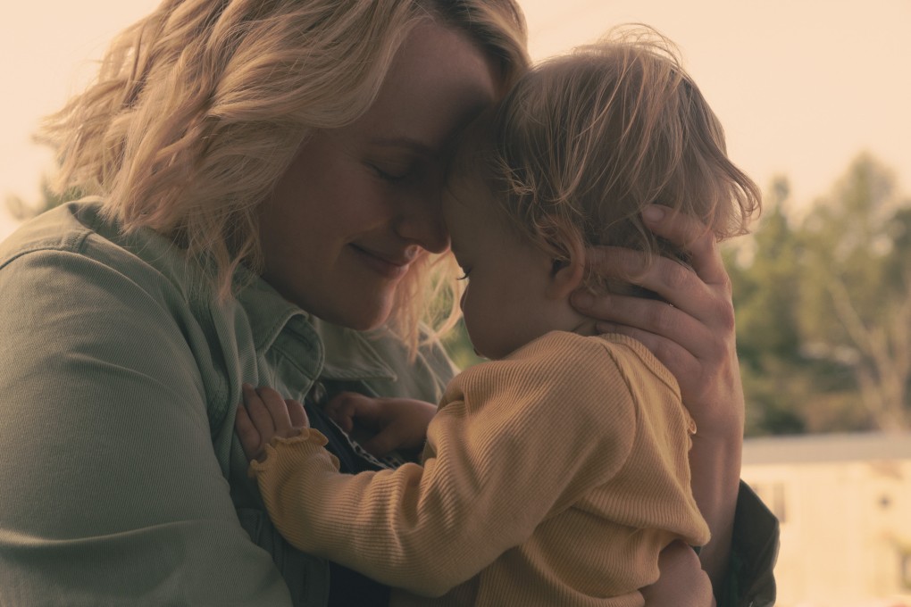 Elisabeth Moss as June Osborne in a scene from The Handmaid’s Tale. The show’s star is reflecting on the end of an era as the series debuts its final season. Photo: AP
