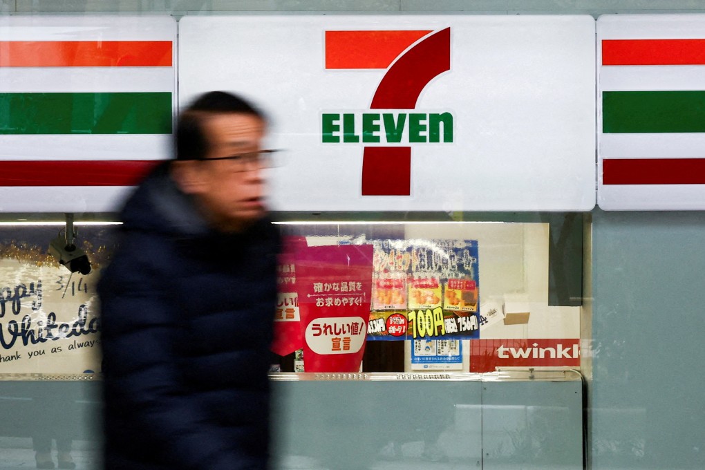 A man walks past a 7-Eleven convenience store in Tokyo, Japan. Photo: Reuters