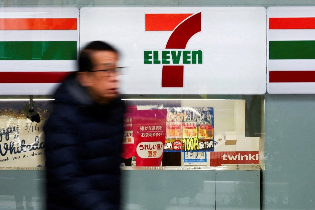 A man walks past a 7-Eleven convenience store in Tokyo, Japan. Photo: Reuters