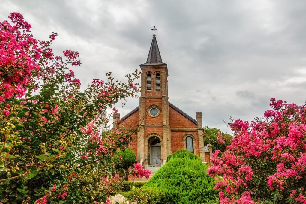 A view of Gasil Cathedral in Chilgok, South Korea. The historic Korean church is the subject of renewed interest thanks to it appearing in a scene in hit Netflix Korean drama series When Life Gives You Tangerines. Photo: Shutterstock