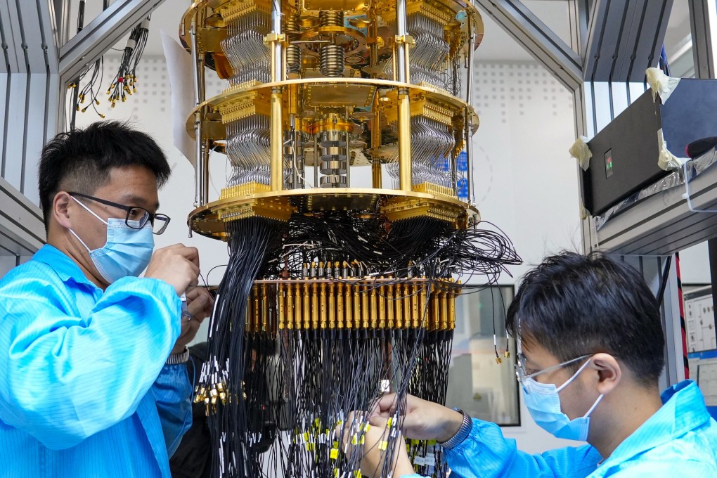 Chinese researchers say “current quantum hardware can begin to support real-world AI training tasks” after using a real quantum computer to fine-tune an AI model with 1 billion parameters. Photo: Handout