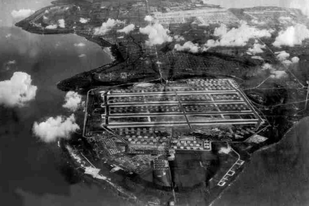 The US North Field airbase at Tinian in the Mariana Islands, pictured in 1945. Photo: Wikipedia