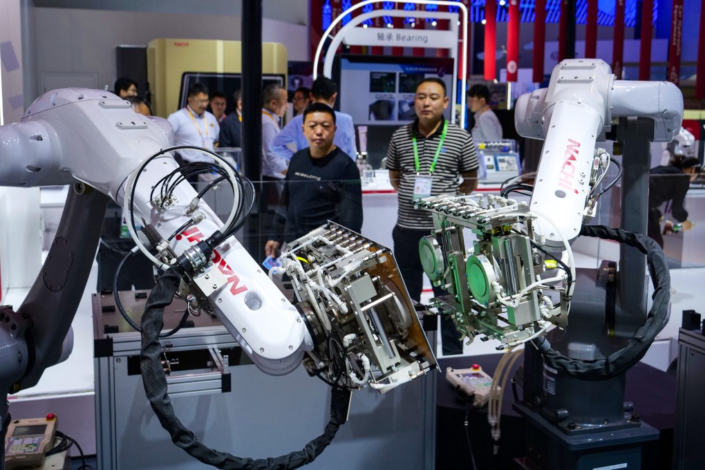 China’s rapid advancements in the field of robotics have created new opportunities for investment in the country, even as US tariffs hit trade. Photo: Xinhua