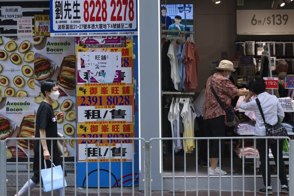 General view of retailers and people shopping in Causeway Bay. Photo: Dickson Lee