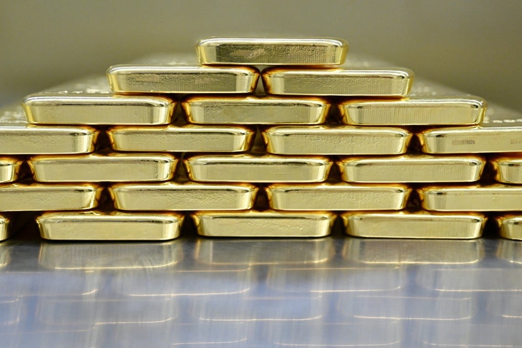 The spot price of gold has fallen by about 5.1 per cent since April 3. Photo: Reuters