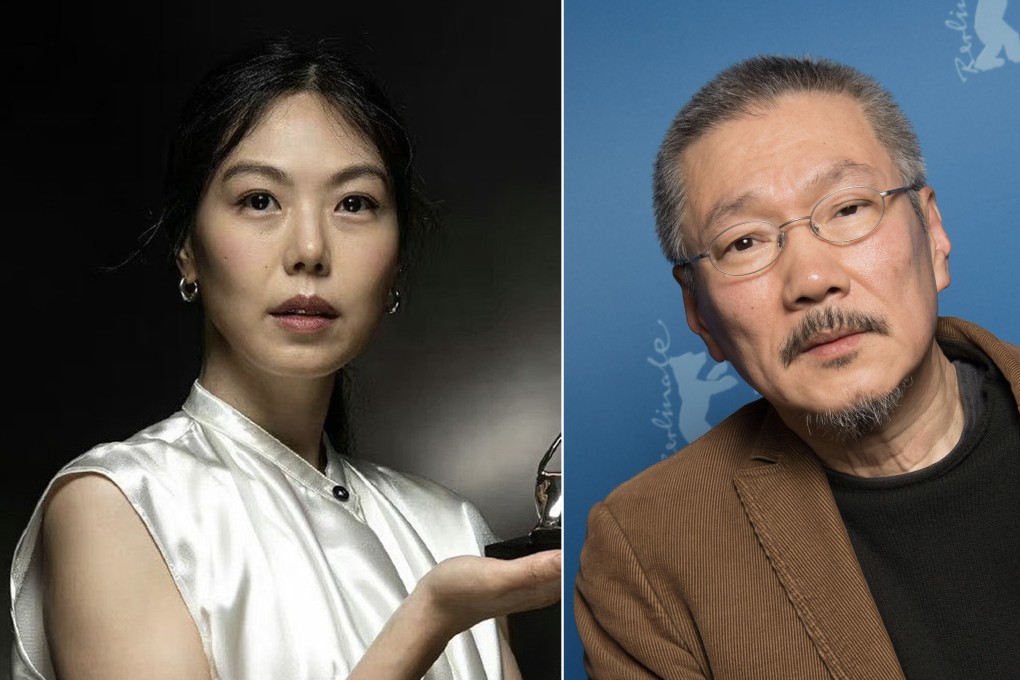 Actress Kim Min-hee and film director Hong Sang-soo. Kim is said to have given birth to a baby boy, with Hong the father. Photo: Instagram/hong.sangsoo and  Reuters