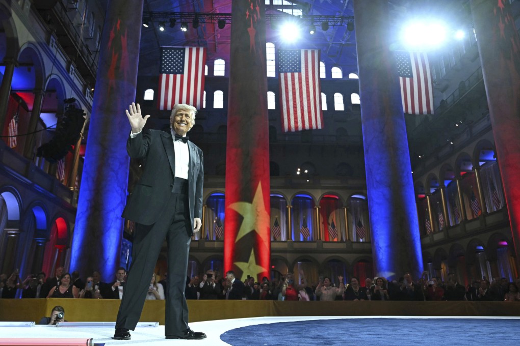 US President Donald Trump attends the National Republican Congressional Committee dinner in Washington on April 8. Photo: AP