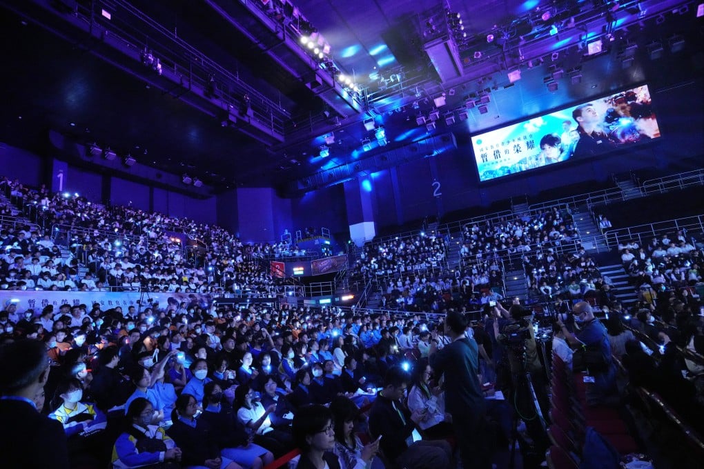 More than 1,600 pupils attended the seminar on Wednesday. Photo: May Tse