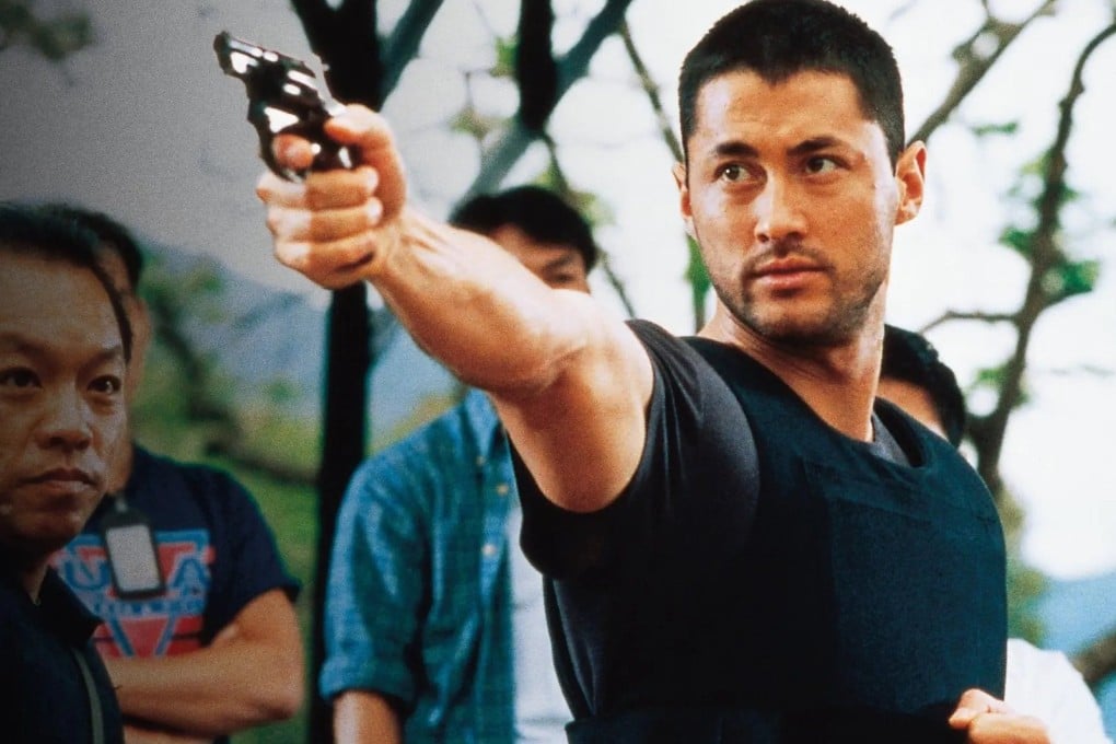 Michael Wong as police commander Stone Wong in a still from First Option (1996). 1994’s The Final Option, which introduced his character, was such a hit, it spawned this prequel and two sequels. Photo: Online