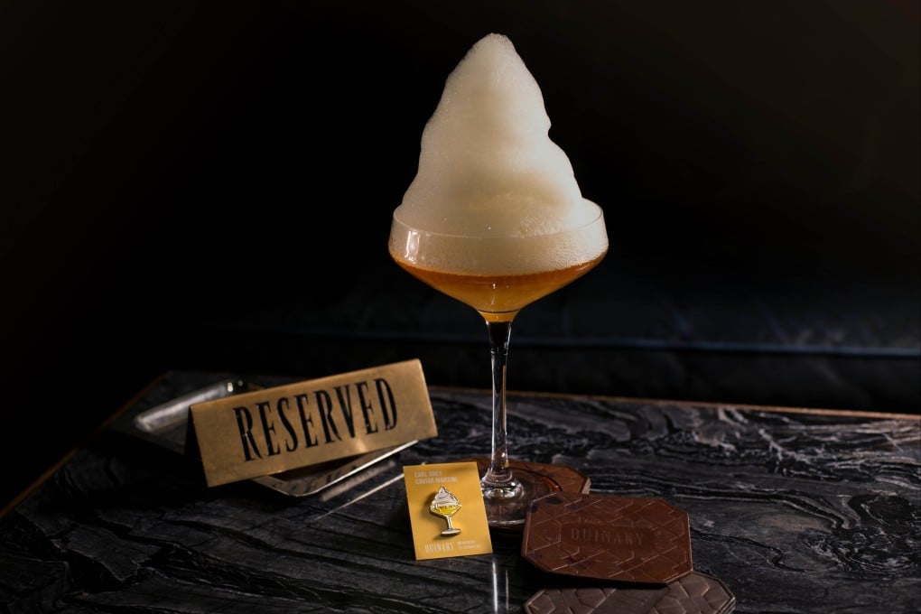 The Earl Grey Caviar Martini is one of Quinary’s bestsellers for a reason. Photo: Handout