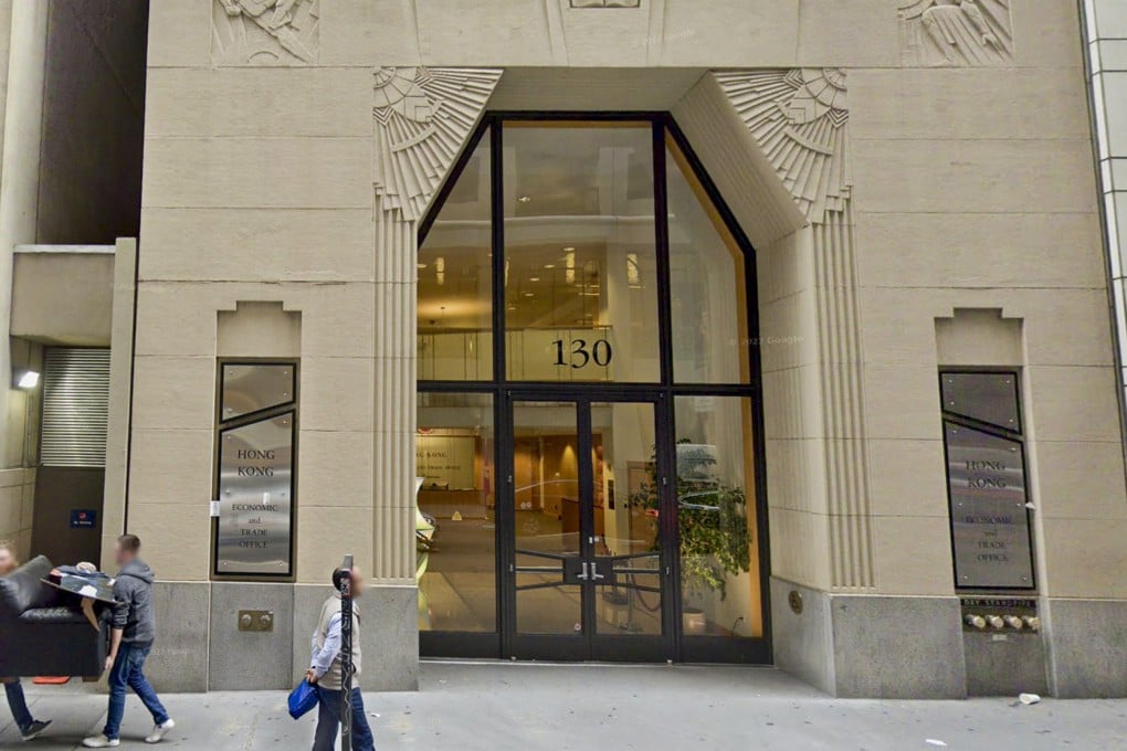 Hong Kong Economic and Trade Office in San Francisco. Photo: Handout