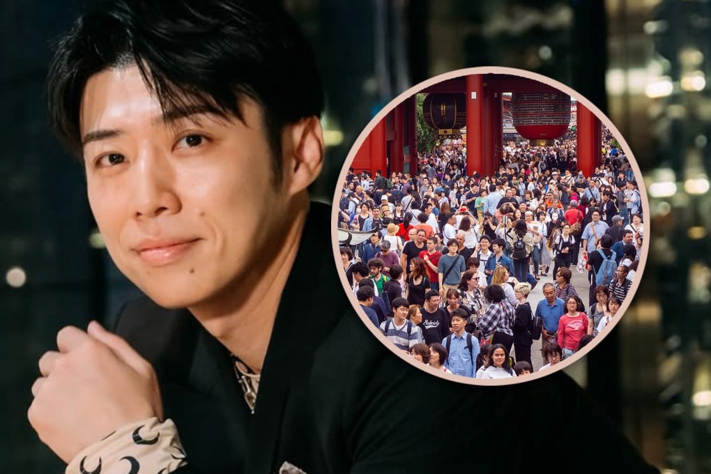 A Chinese CEO influencer has defended the behaviour of mainland tourists overseas, while admitting he feels frustrated by their antics at times. Photo: SCMP composite/Shutterstock/IG@haohaohaokun