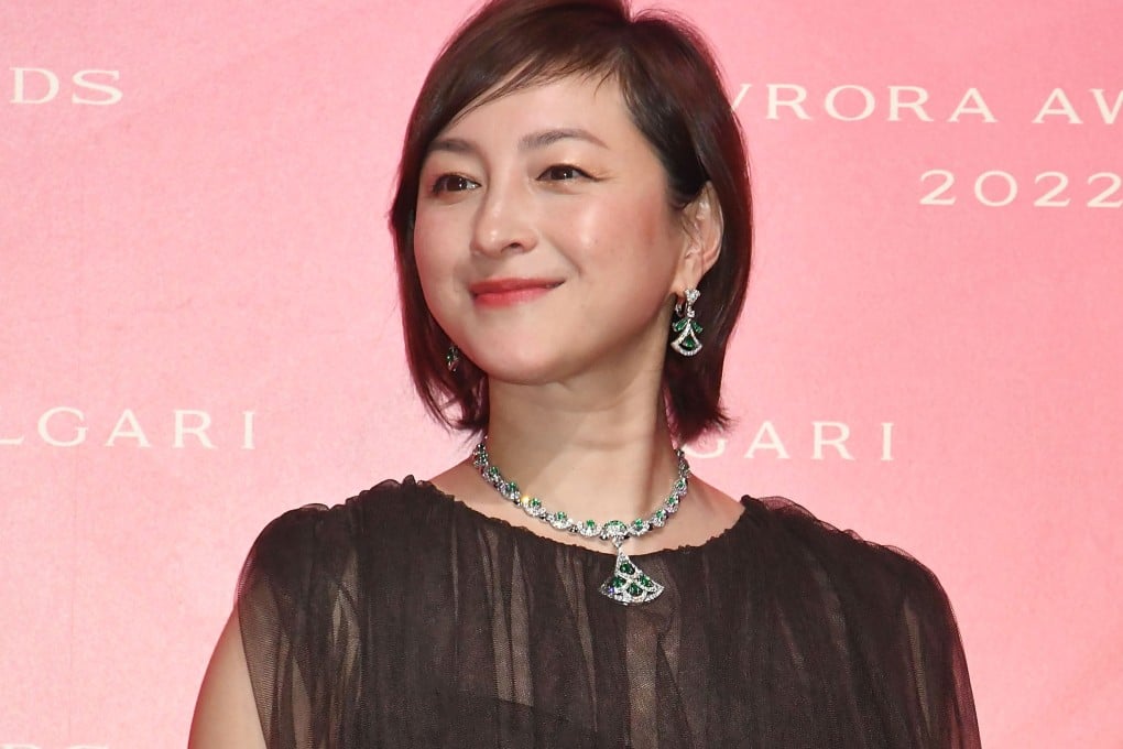 Ryoko Hirosue at the Bulgari Aurora Awards in 2022 in Tokyo, Japan. The Japanese actress-singer, who was recently arrested for assault, has had a long career marked by scandal and achievements. Photo: WireImage