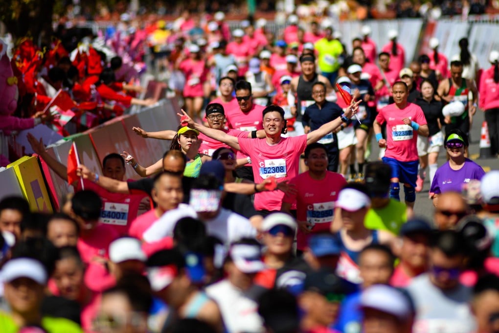 Sports events are seen as a way of boosting the economy. Photo: Xinhua