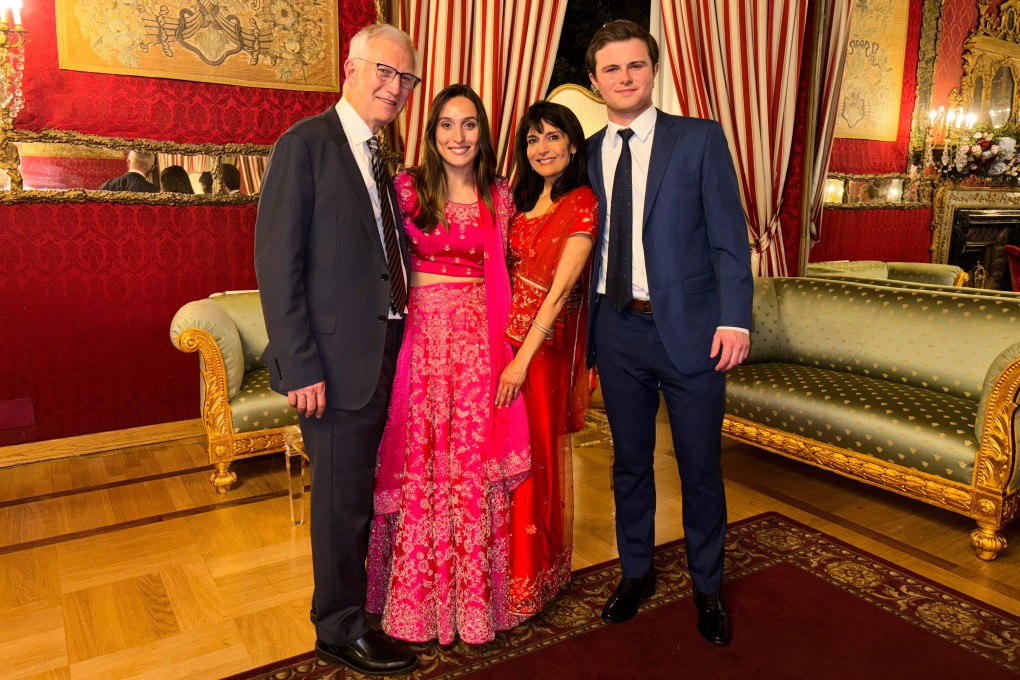 (From left) Dr Michael Groff, Karenna Groff, Dr Joy Saini and James Santoro, who were all  killed in a plane crash in New York on Sunday. Photo: Courtesy John Santoro via AP