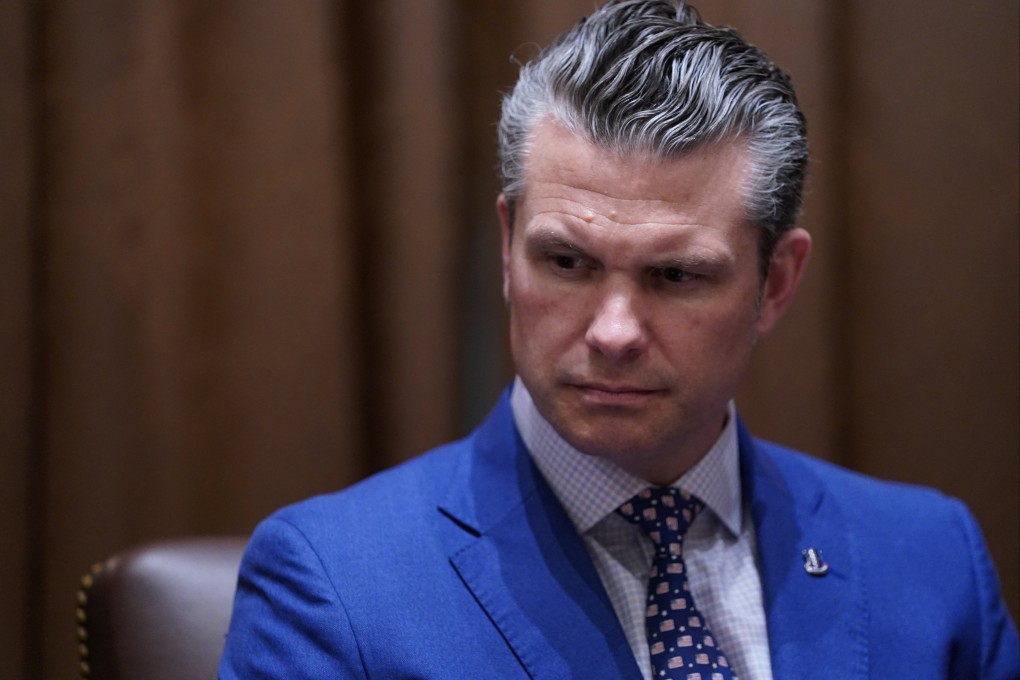 US Defence Secretary Pete Hegseth. Photo: Reuters