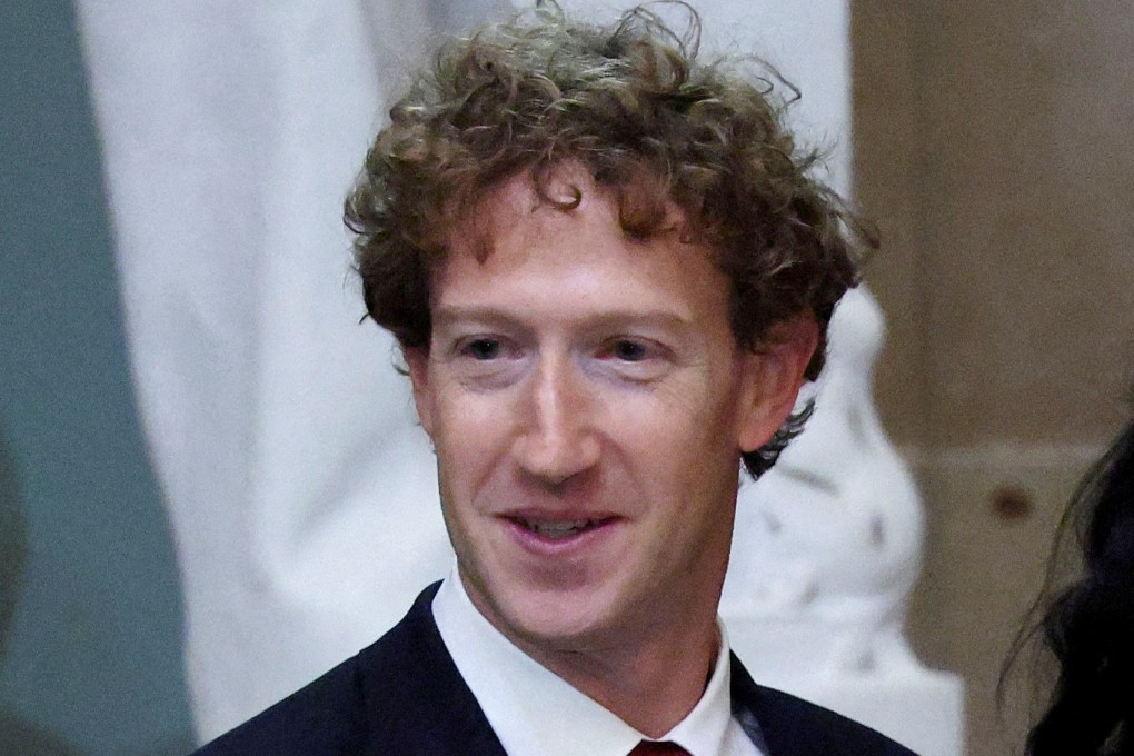 Meta CEO Mark Zuckerberg is seen at the luncheon on the inauguration day of US President Donald Trump’s second presidential term in Washington on January 20. Photo: Reuters