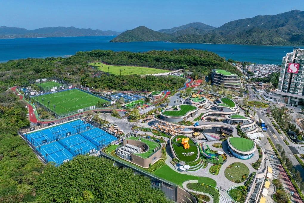 An aerial view of the Go Park Sai Sha, developed by Sun Hung Kai Properties. Photo: Handout