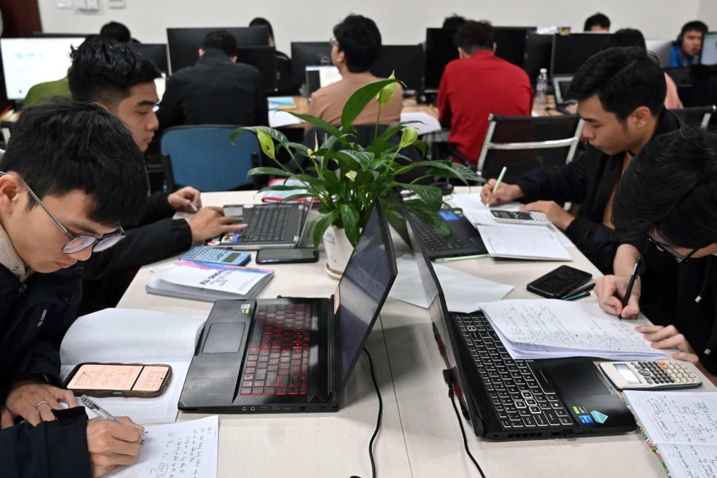 Students in a classroom in Vietnam. Photo: AFP