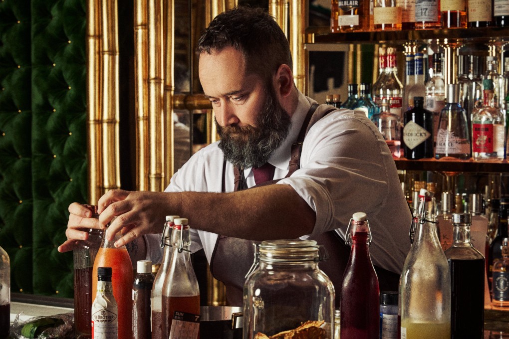 Mark Lloyd, head mixologist at Macau’s Wing Lei Bar, is at Hong Kong’s Honky Tonks Tavern on April 17. Photo: Handout
