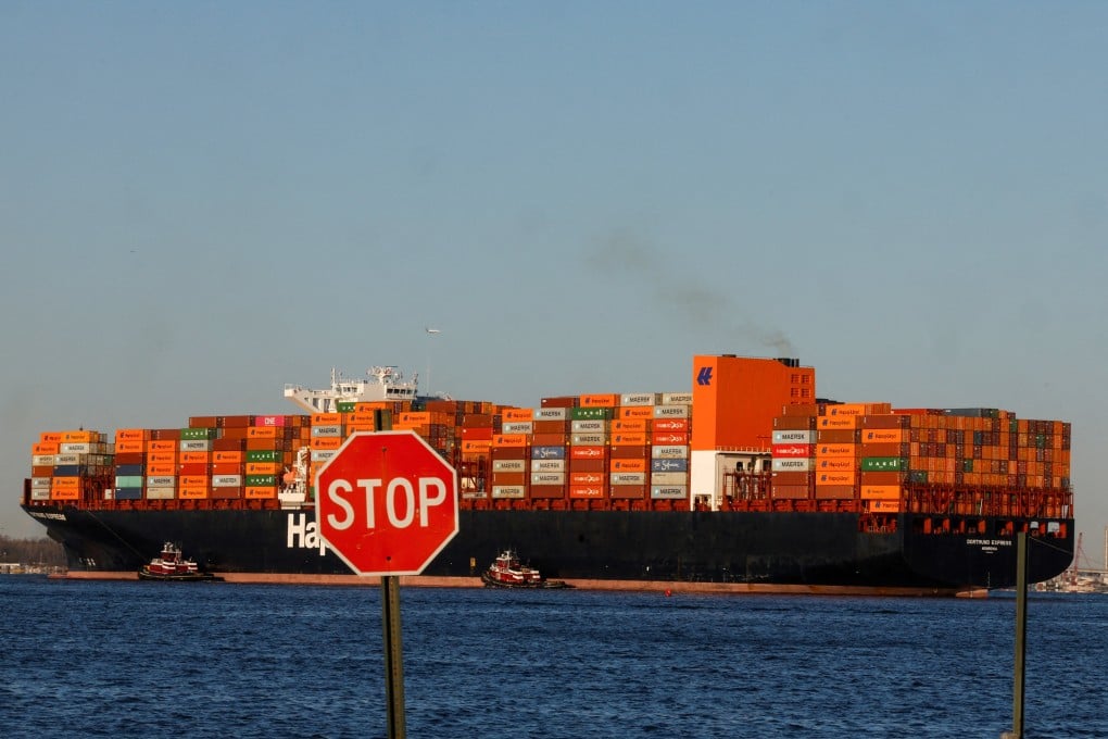 Demand for container shipping is down 30 to 60 per cent in China amid sky-high US tariffs. Photo: Reuters