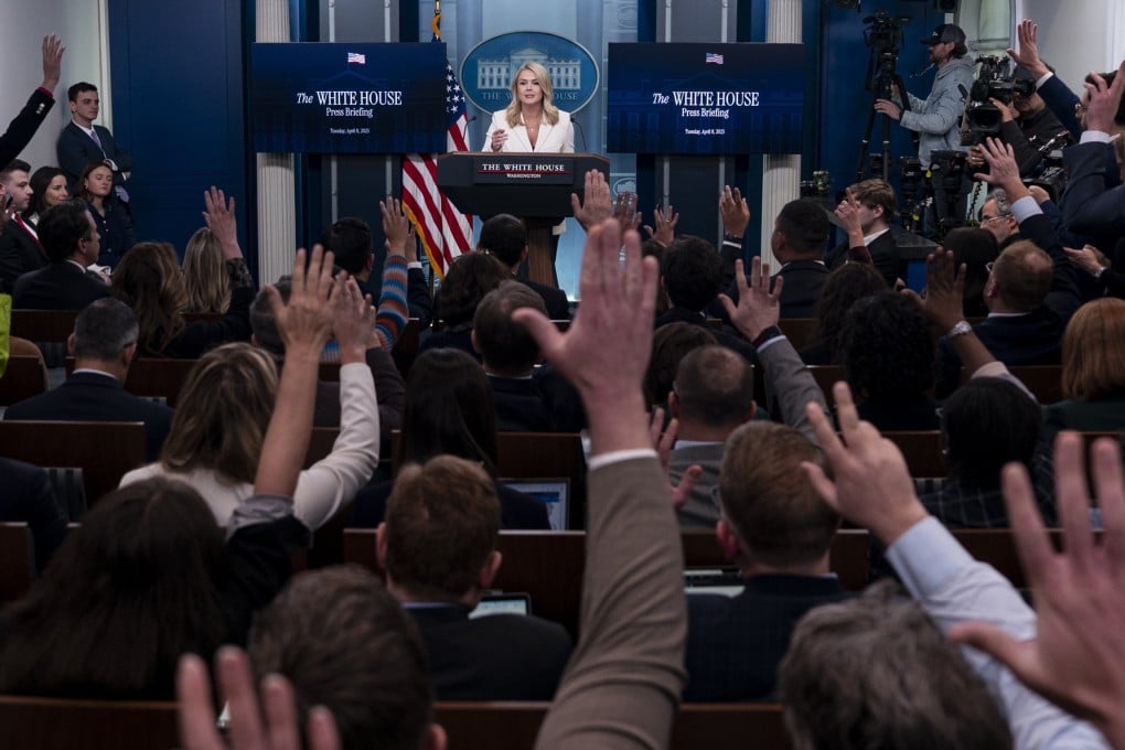 Trump White House restricts Reuters, Bloomberg access to president in latest media crackdown | South China Morning Post