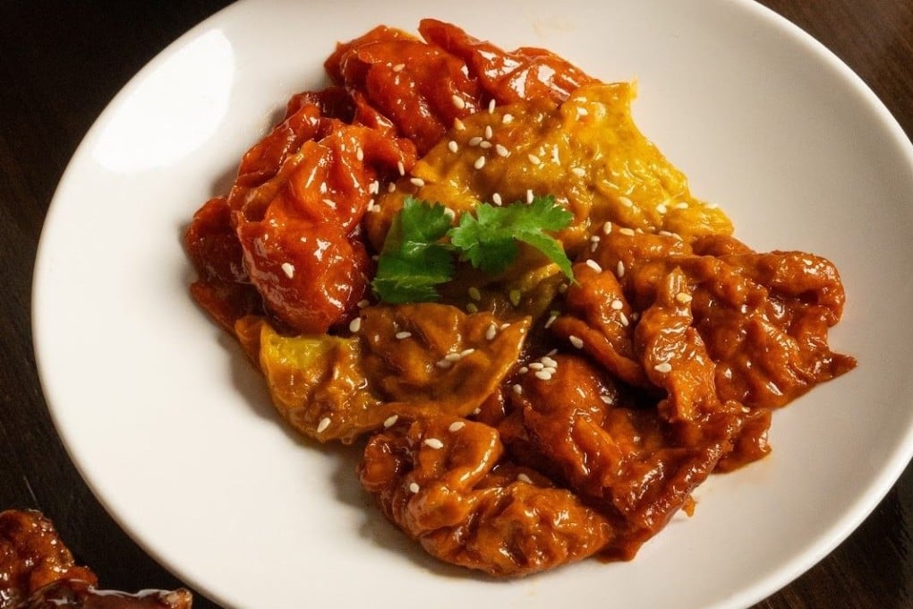 A plant-based dish at Veggie Kingdom, one of Harshil Bhasin’s favourite vegetarian restaurants. He also shares his top picks for meat-free Japanese food, classic Italian and cocktails. Photo: Instagram/veggiekingdomhk