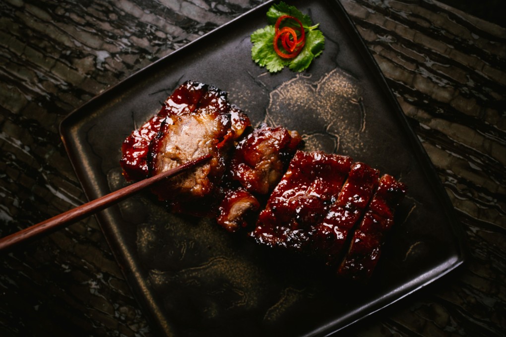 Hong Kong restaurant Mott 32’s barbecue pluma Iberico char siu is a must-try. Photo: Handout