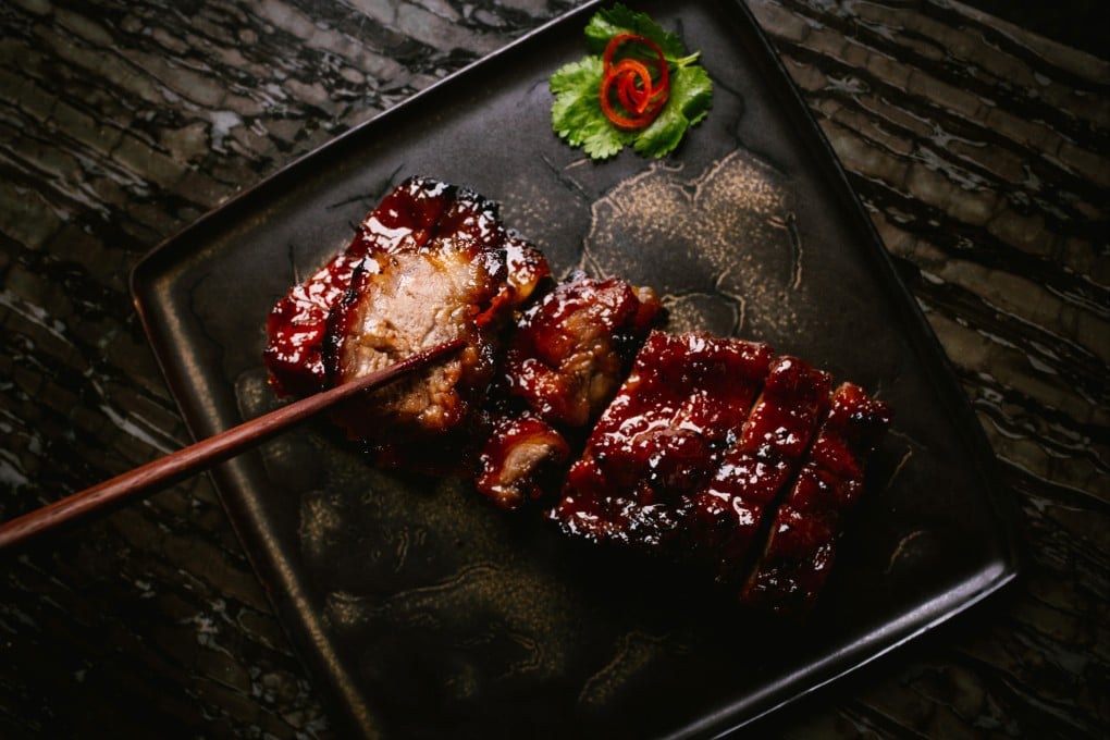Hong Kong restaurant Mott 32’s barbecue pluma Iberico char siu is a must-try. Photo: Handout
