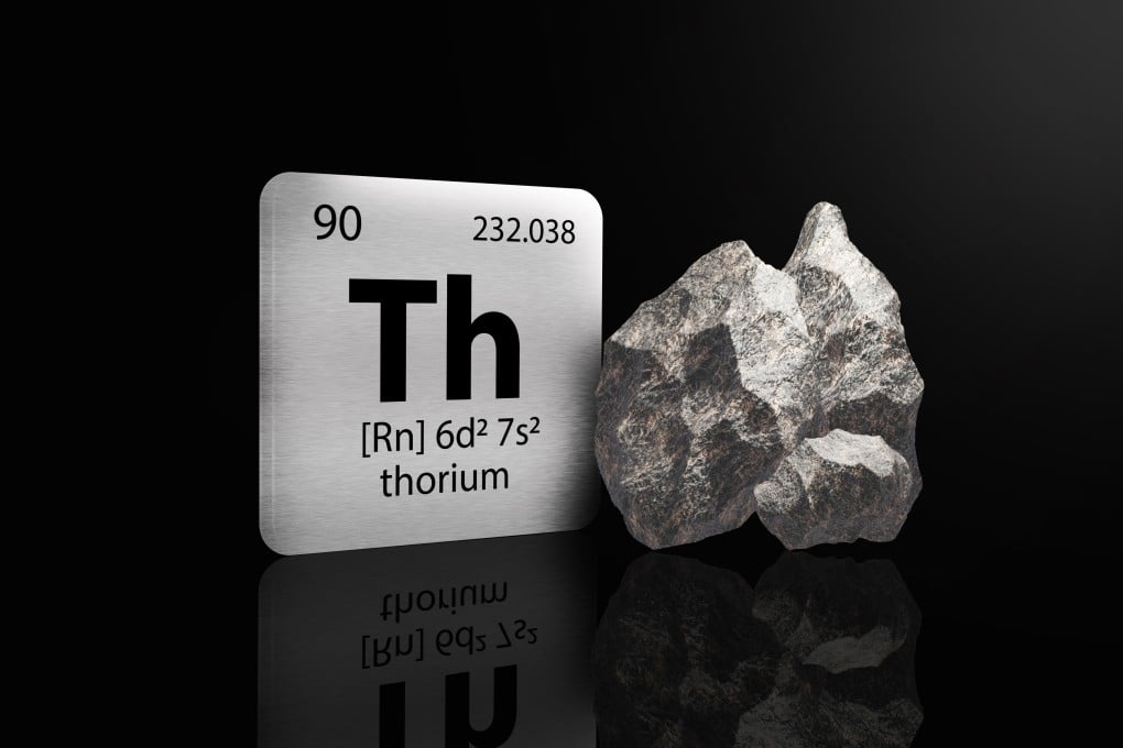 Le thorium est un élément radioactif abondant dans la croûte terrestre. Illustration : Shutterstock