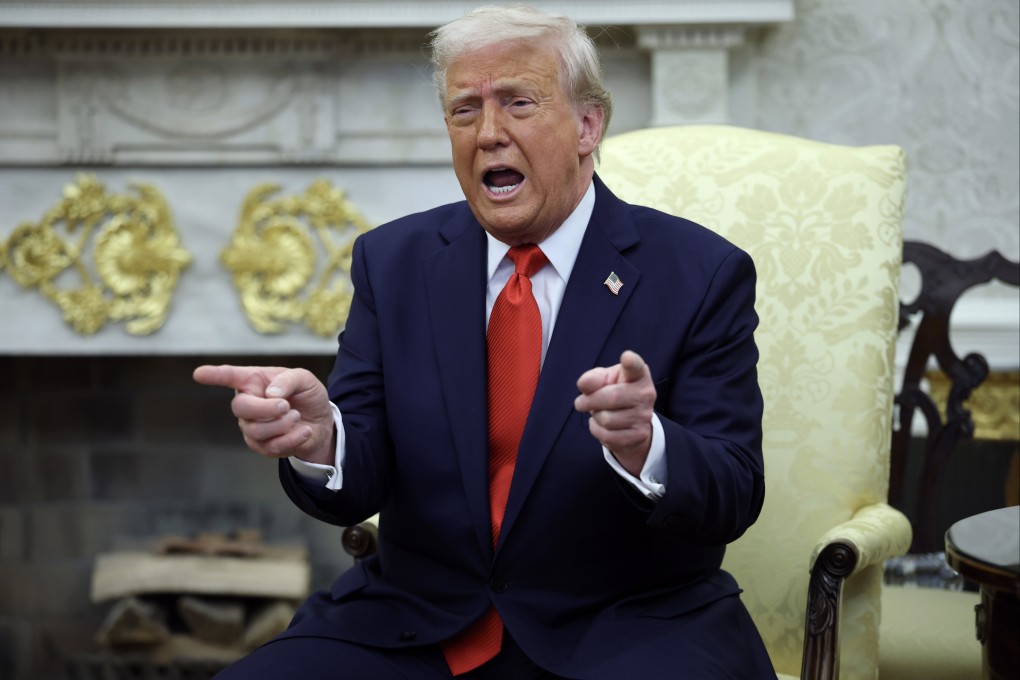 US President Donald Trump has threatened untold consequences if Europe dares retaliate against his tariffs, leading some to observe that the bloc’s experiences with China last year may have provided an unlikely dry run for dealing with the two-time American president. Photo: Getty Images