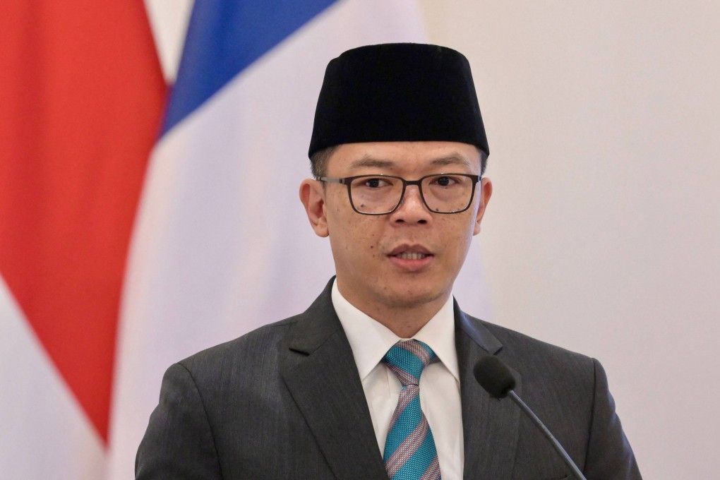 Indonesian Foreign Minister Sugiono will be in Beijing on Monday for 2+2 talks with his Chinese counterpart. Photo: AFP