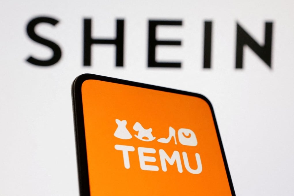 Shein and Temu issued nearly identical statements notifying US shoppers that prices would increase next week. Photo: Reuters