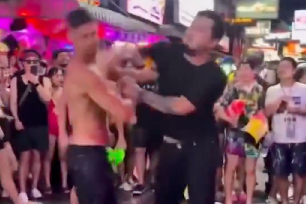 More fun in Pattaya!   One foreigner jumped and beaten up by 3 other foreigners