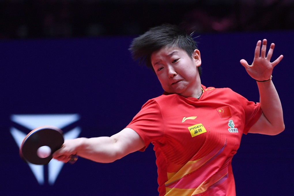 Sun Yingsha moved a step closer to defending her World Cup crown in Macau. Photo: Xinhua