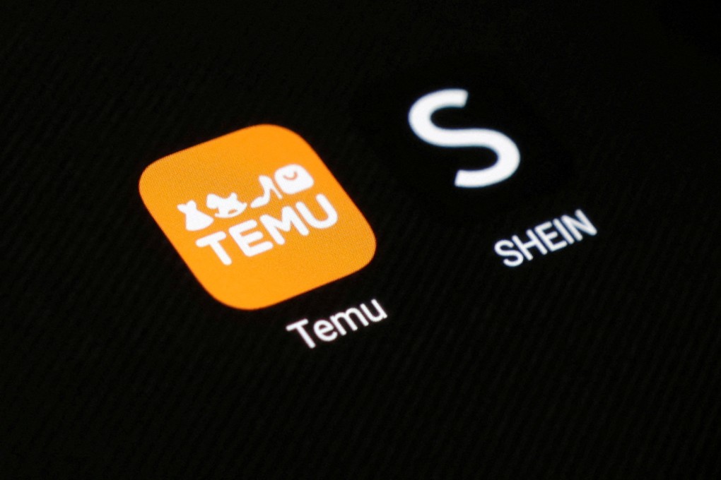 The Shein and Temu app icons. Photo: Dado Ruvic / Illustration / Reuters