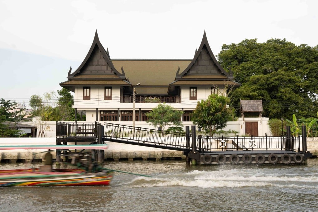 Siri Sala, a location for HBO TV series The White Lotus, is located on the Bangkok riverfront where guests can arrive by boat on their private pier. Photo: courtesy Siri Sala