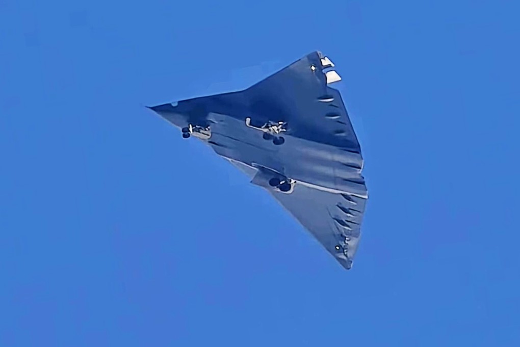 Footage of a J-36 test flight that circulated online. Photo:  X/ 醉美武功