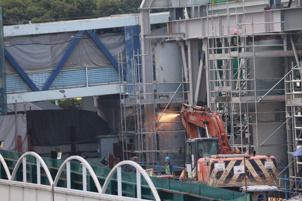 Workers at a construction site in Central. Hong Kong’s ombudsman has called on authorities to take more rigorous disciplinary actions against contractors that caused workplace accidents. Photo: Jelly Tse