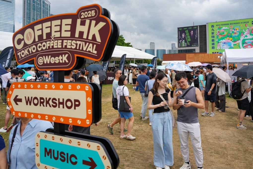 The Coffee HK x Tokyo Coffee Festival is being held at the West Kowloon Cultural District. Photo: May Tse