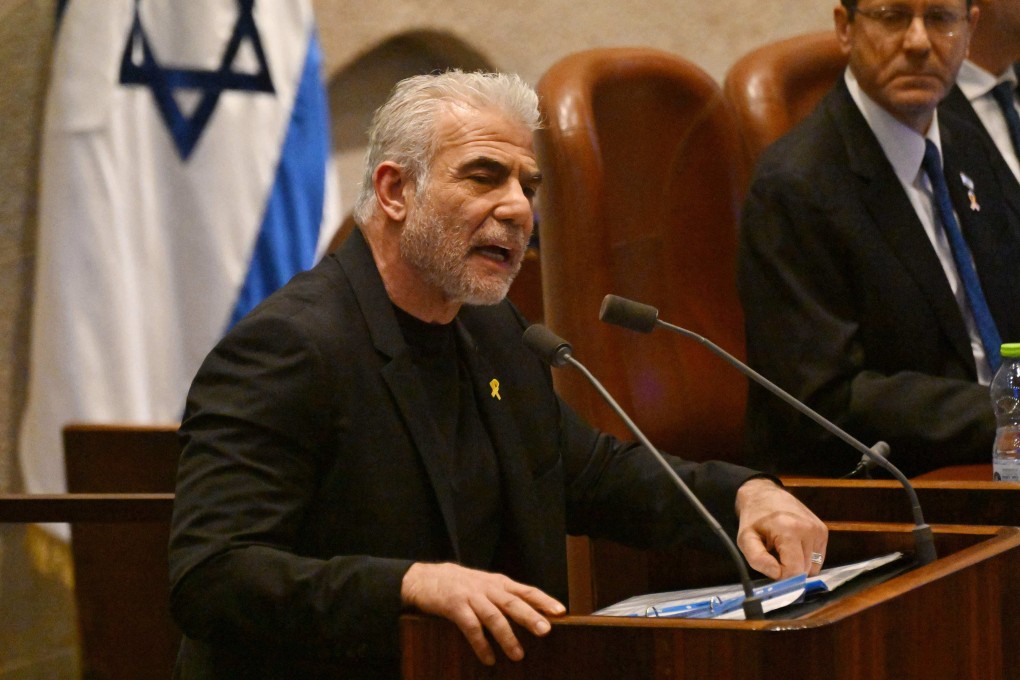 Israel’s opposition leader Yair Lapid. Photo: AFP