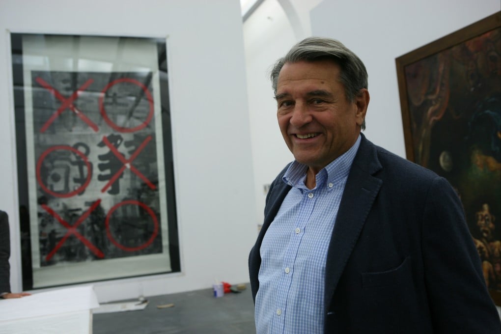 Guy Ullens attends the “‘85 New Wave” exhibition at UCCA in Beijing, China, in 2007. He has died aged 90. Photo: Courtesy of UCCA