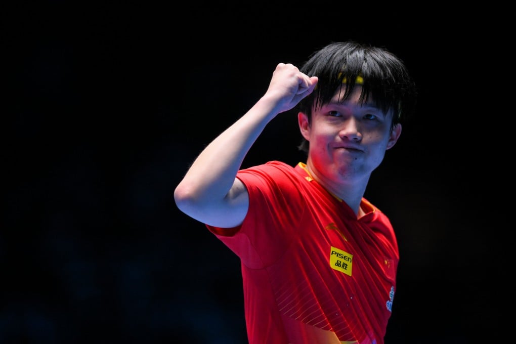 Wang Chuqin is expected to be among the players heading to Hong Kong in December. Photo: Xinhua
